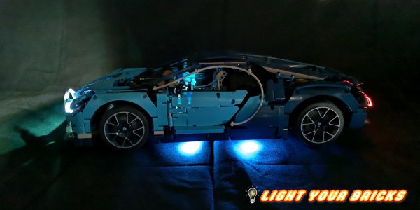 LED Light Kit für Lego Bugatti Chiron 42083